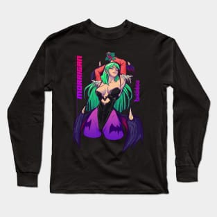 Morrigan Aesland - Darkstalkers Long Sleeve T-Shirt